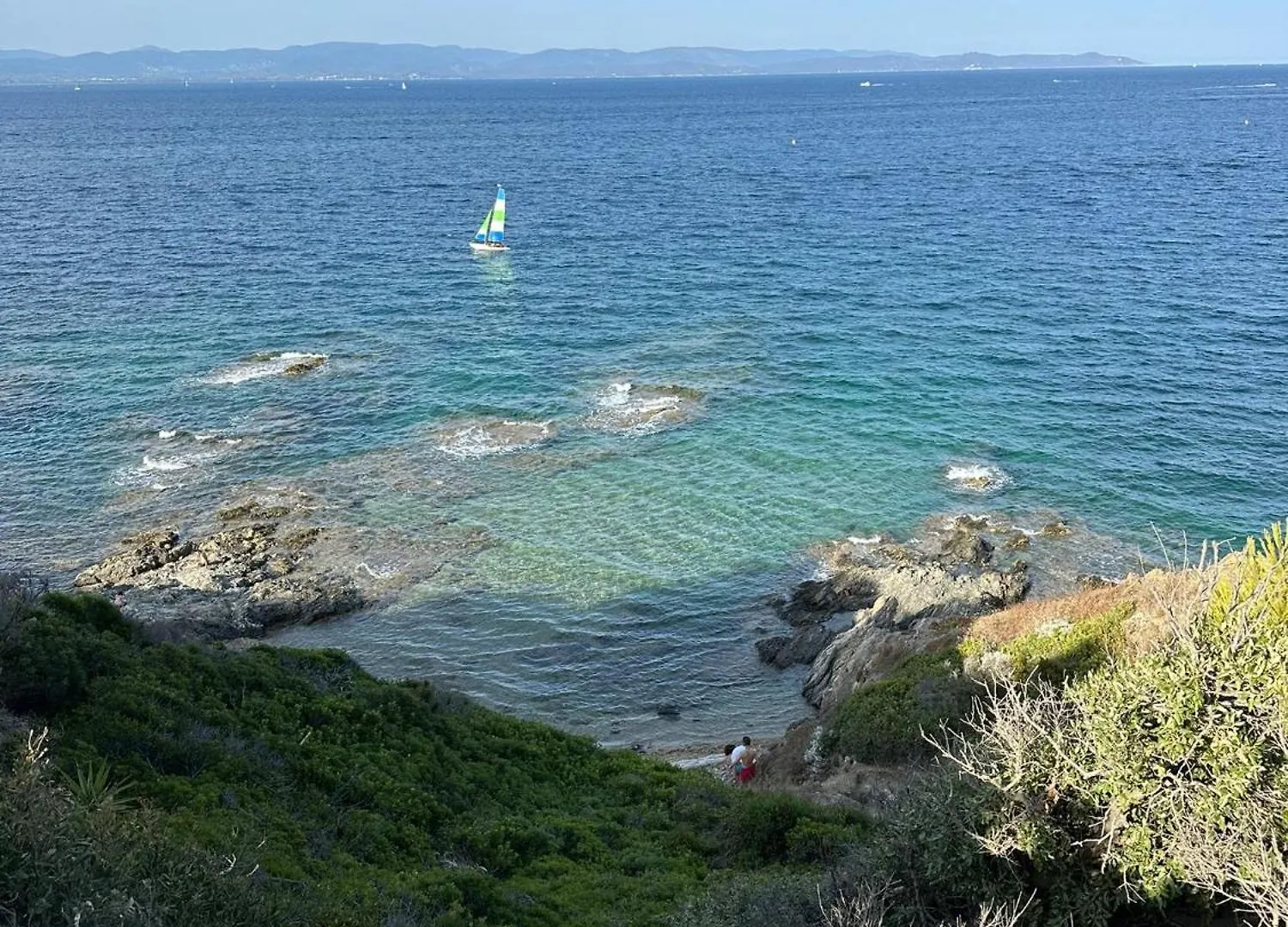 L'Instant Plage - Vue Mer - Bord De Plage - La Capte - Cote D'Azur Hyeres Apartment